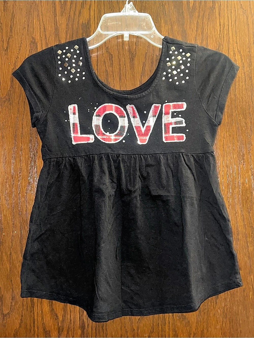 Justice Girls Stud Tunic Tee